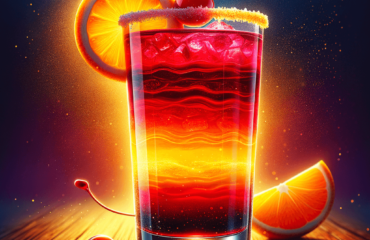 foto del cocktail descritto nel testo “Ricetta del Tequila Sunrise: Il Classico Cocktail Estivo”