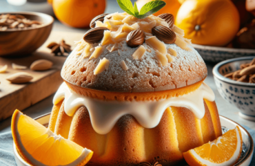 foto del dolce descritto nel testo “Ricetta Fatta in Casa per Deliziosi Babà Napoletani” servito in un piatto