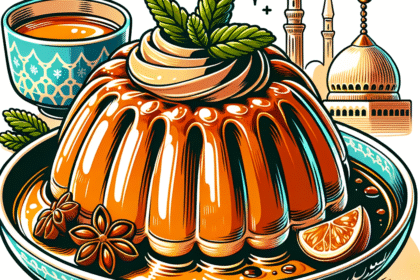 foto del dolce descritto nel testo “Making Baba al Rum: Iconic Dessert from Campana Pasticceria” servito in un piatto